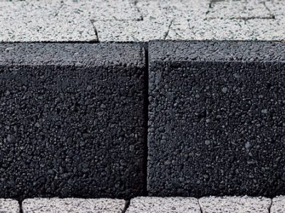 obrzeże palisadowe HOLLAND Grafit - grube kruszywo Grafit - grube kruszywo