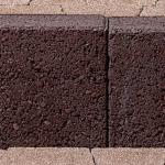 obrzeże palisadowe HOLLAND Mokka - grube kruszywo