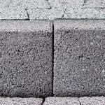 obrzeże palisadowe HOLLAND Szare - grube kruszywo