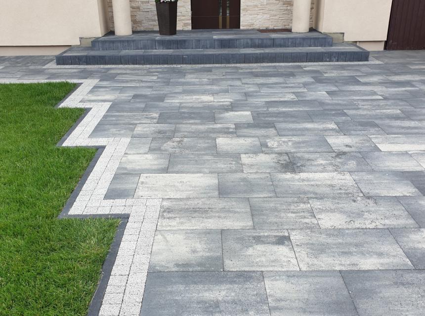 Classic kolor skała z białym - TB Kostka Brukowa